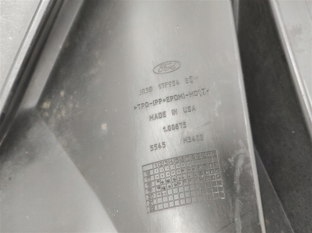 Купить Накладка бампер задняя ford mustang gt lift po 2019