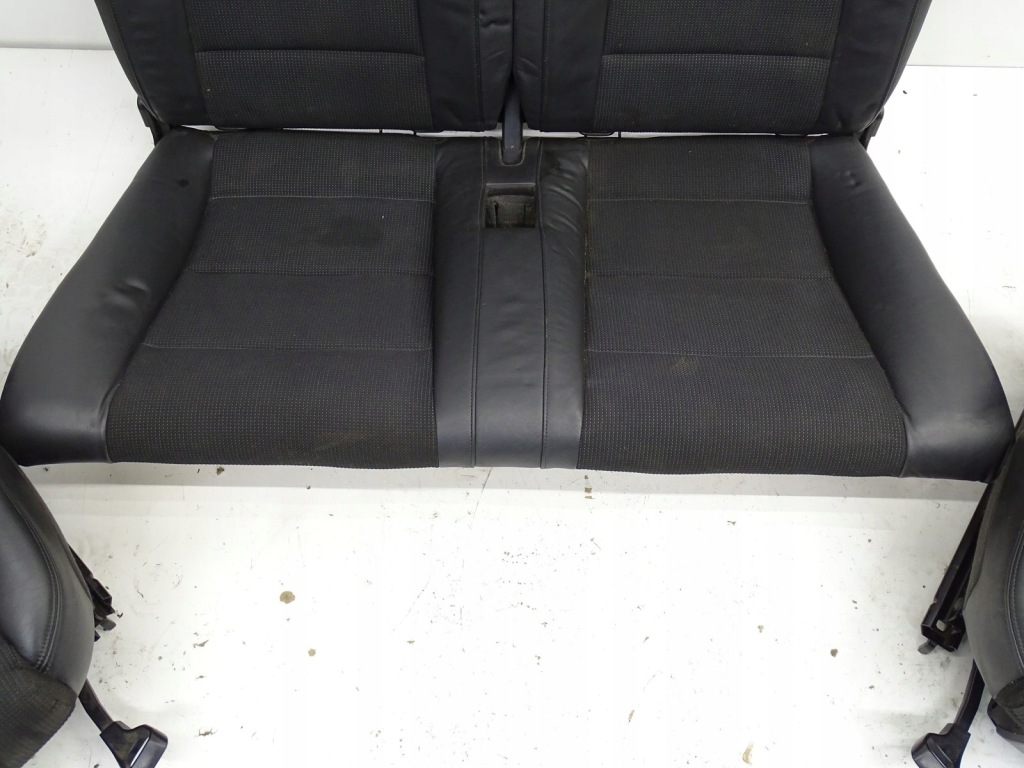 фото №8, Kpl сиденья заднее сиденье обивка полукожа audi a3 8p lift cabrio s-line