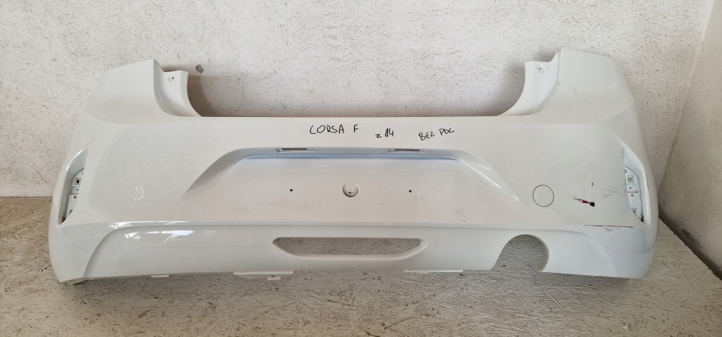 фото №1, Бампер задняя задний corsa f bez pdc