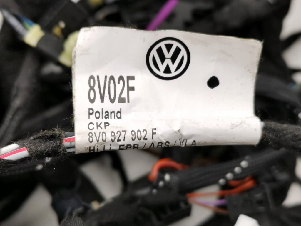 фото №8, Жгут электропроводка салона главная кабины audi q2 a3 8v tab010513sp org