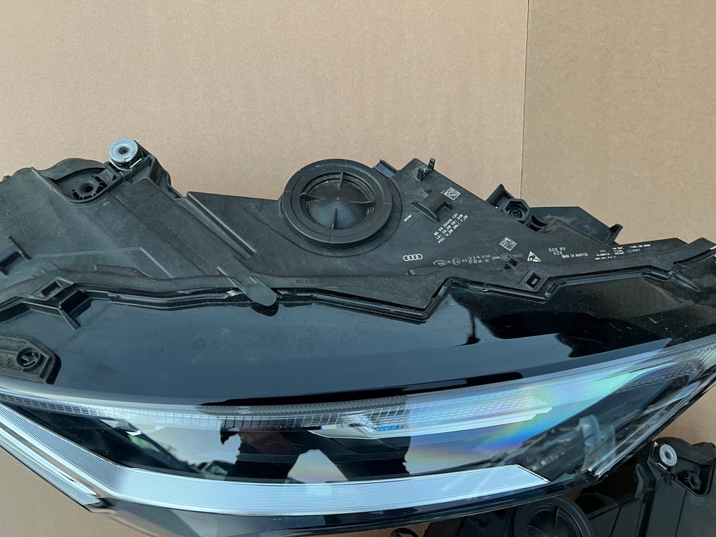 фото №7, Audi q7 4m lift 2020 лампи передні фари світлодіодний повний