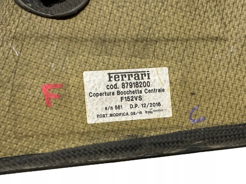 фото №10, Ferrari f12 tdf карбон защита панели панель приборная панель 87918200