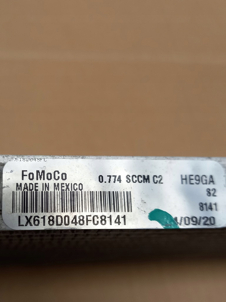 фото №5, Радиатор дополнительная ford kuga mk3 ford escape 2019- lx61-8d048-fc