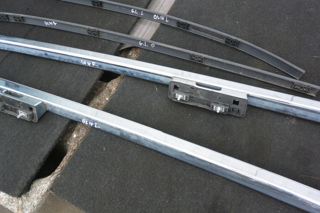 фото №7, Рейлінги дахові лівий хром mercedes gl x164 lift