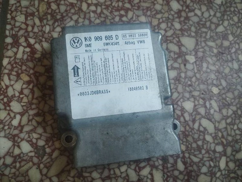 фото №1, Датчик модуль подушка безпеки 1k0909605d volkswagen golf 5 v
