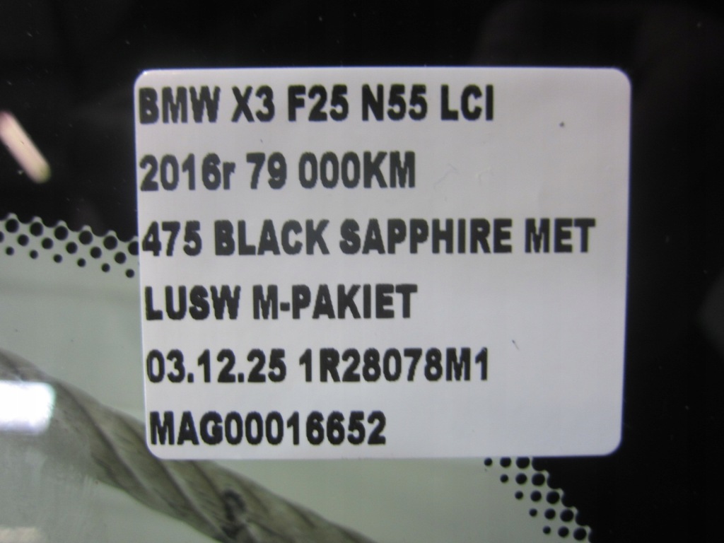Bmw x3 f25 лобове скло передня перед під  head up ori bmw 15r 51317265069 Доставка
