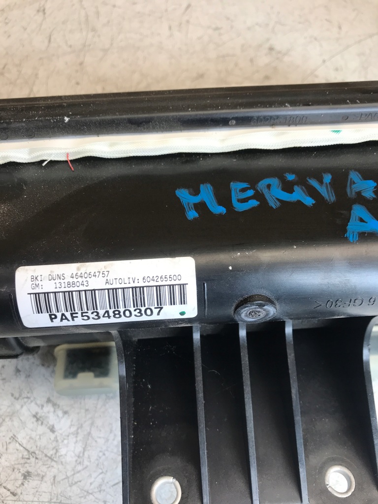 фото №5, Подушка подушка безопасности пассажира meriva a 13188043