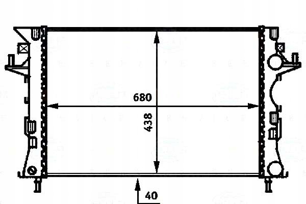 фото №1, Behr hella радіатор wody renault espace iv 3.0 dc