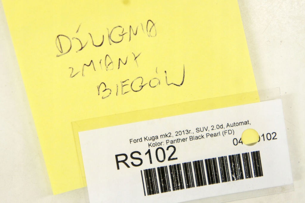 фото №8, Rs102 ford kuga mk2 ii важіль домкрат передач cj5p-7k004-d автоматична коробка передач