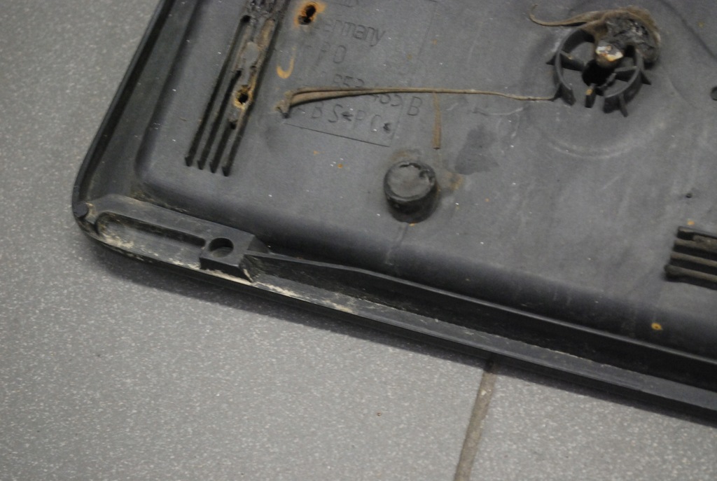 фото №14, Накладка номерного знака регистрационный a8 d2 4d0853465b