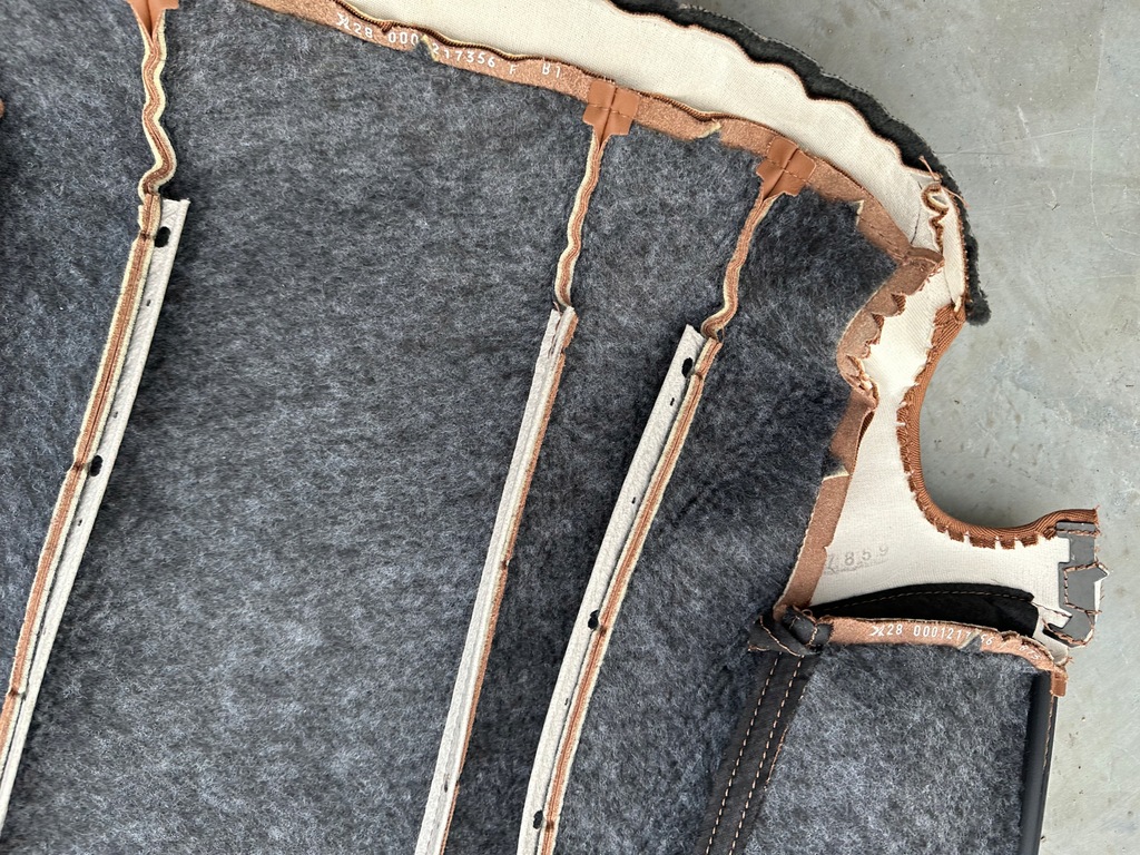 фото №13, Кожа спинка сиденье перед audi q7 4m valcona