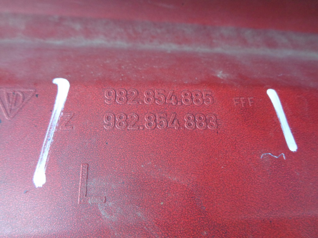 Молдинг порог порог левое  porsche boxster cayman 982 Киев