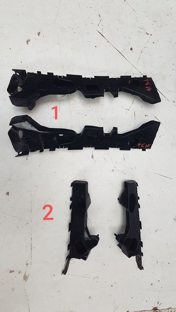 фото №1, Напрямна бампера перед задня правий лівий mazda 3 bm