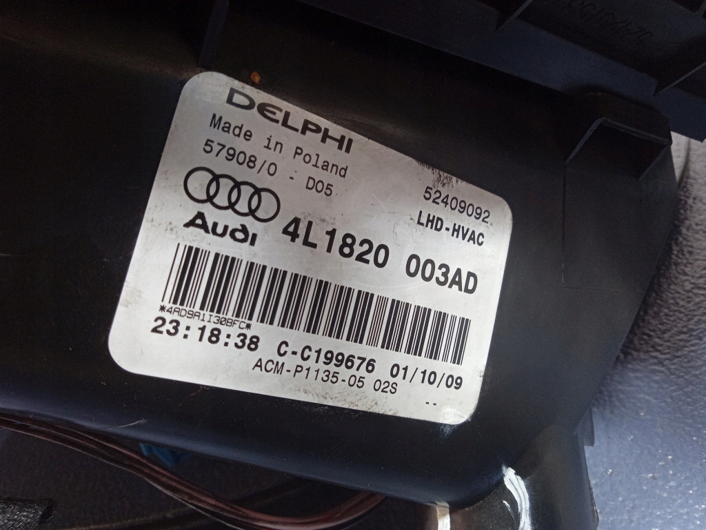 фото №9, Audi q7 i 4l обігрівач 4l1820003ad eu