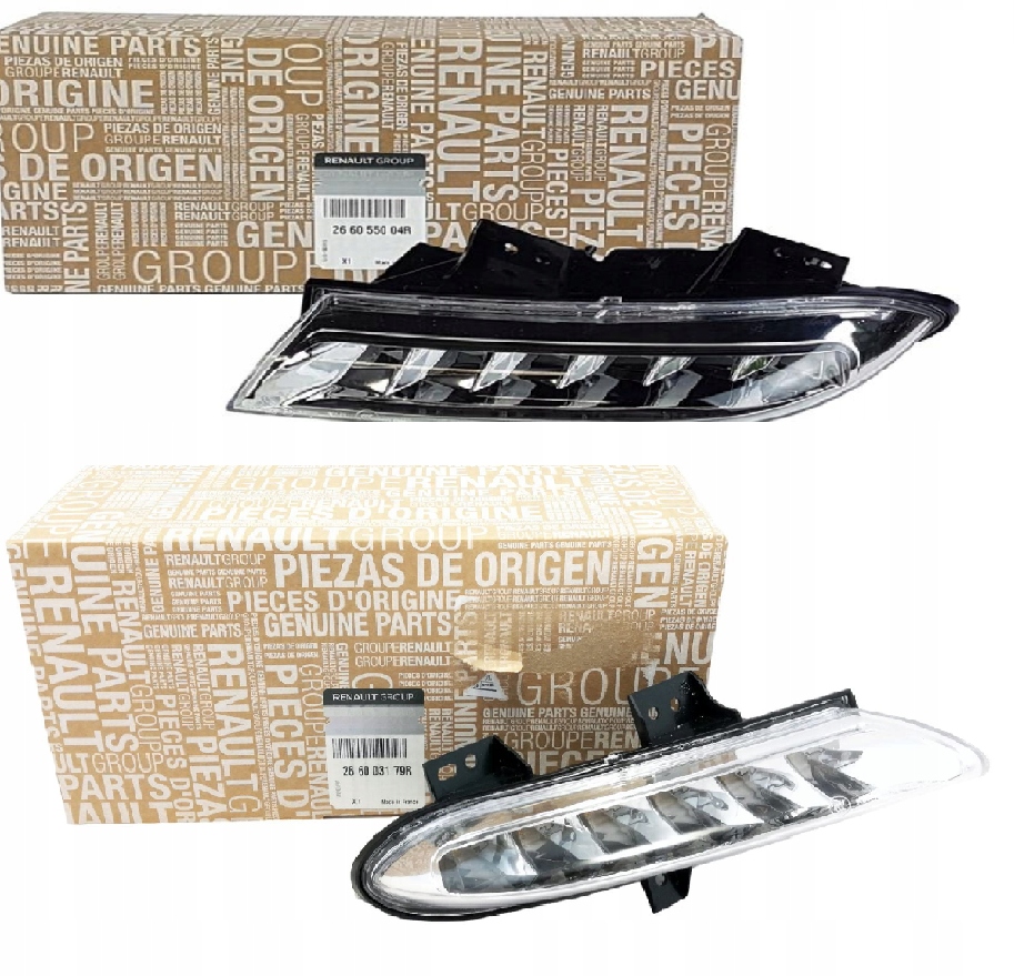 Купить 2x оригинал  комплект  фара фонарь  дневные led renault scenic 3 12 левый правый перед