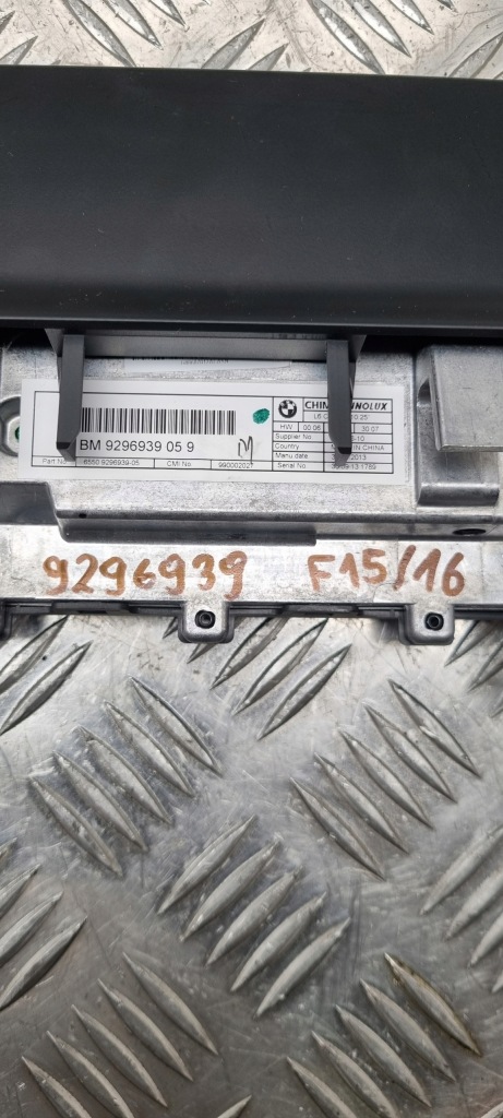 фото №14, Bmw оригинальный номер 9296939 x5 f15 x6 f16 дисплей экран монитор