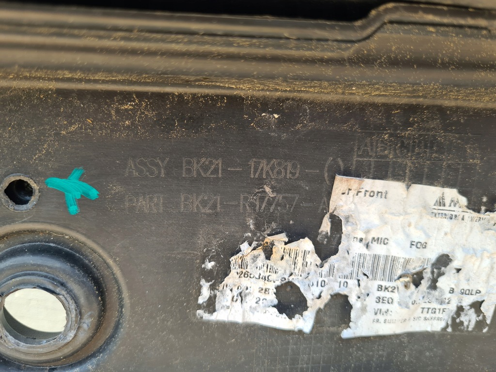 фото №13, Ford transit custom 12- бампер перед kalisz