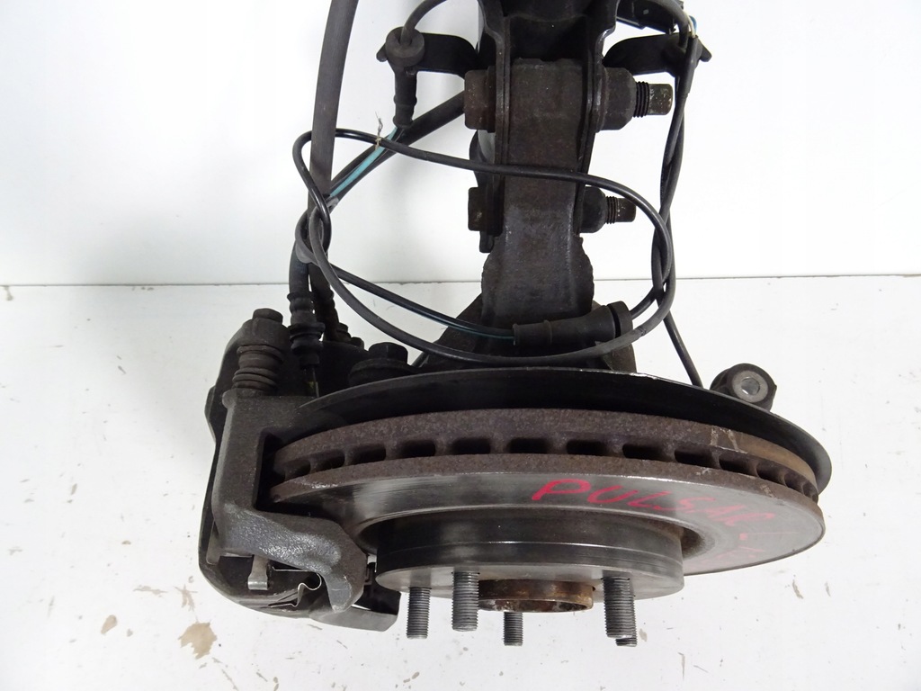 фото №9, Nissan pulsar 1.2 dig амортизатор поворотний кулак ліва амортизаторна стійка 2014-2018