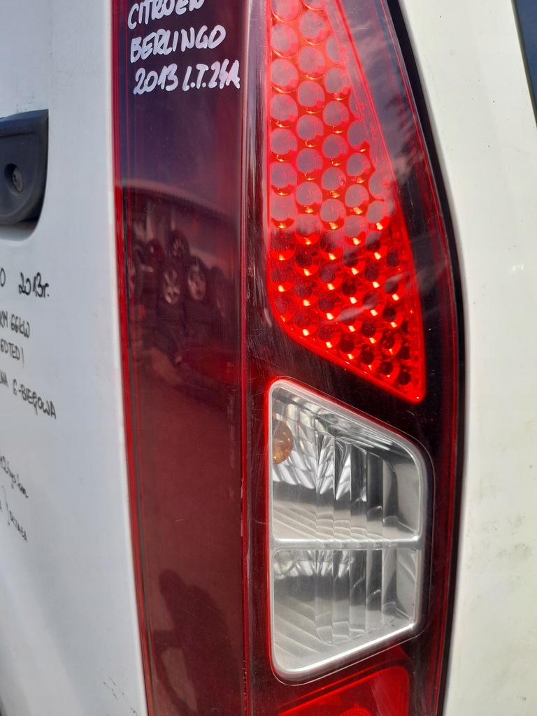 фото №7, Citroen berlingo ii лампа левый задняя левая задняя