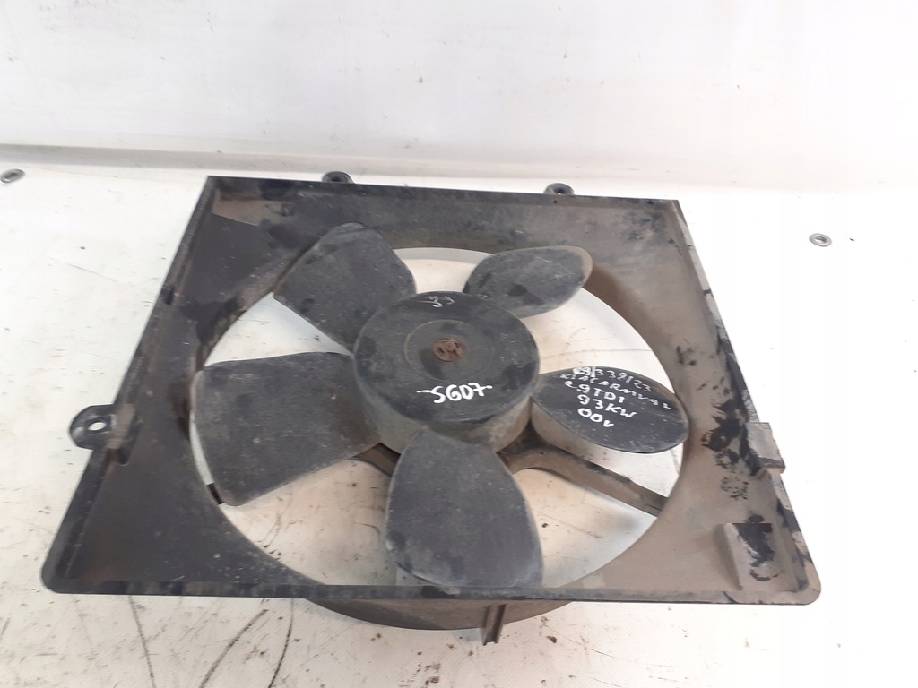 фото №1, Вентилятор радіатора kia carnival i 2.9tdi