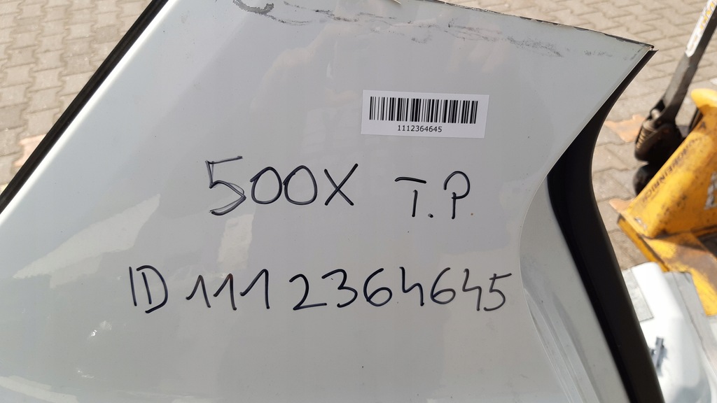 фото №5, Fiat 500x чверть крила права задня 296