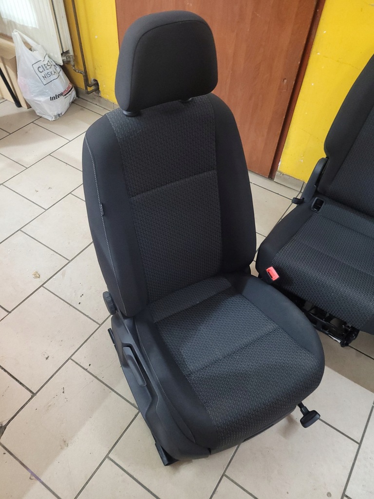 фото №2, Vw caddy 4 iv сиденья перед лавка 2 ряд