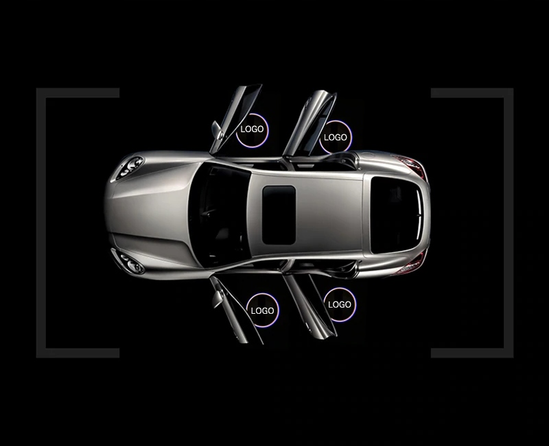 фото №8, 2x led logo проектор hd беспроводные na аккумулятор opel все modele