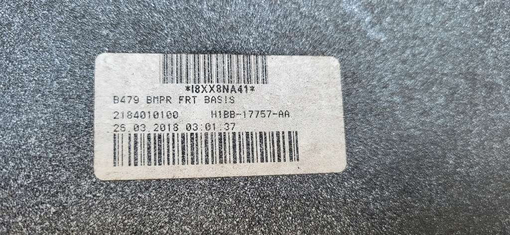 фото №14, Fiesta mk8 накладка бампер передний +решётка радиатора na 6 pdc 17 - 23r h1bb-17757-aa