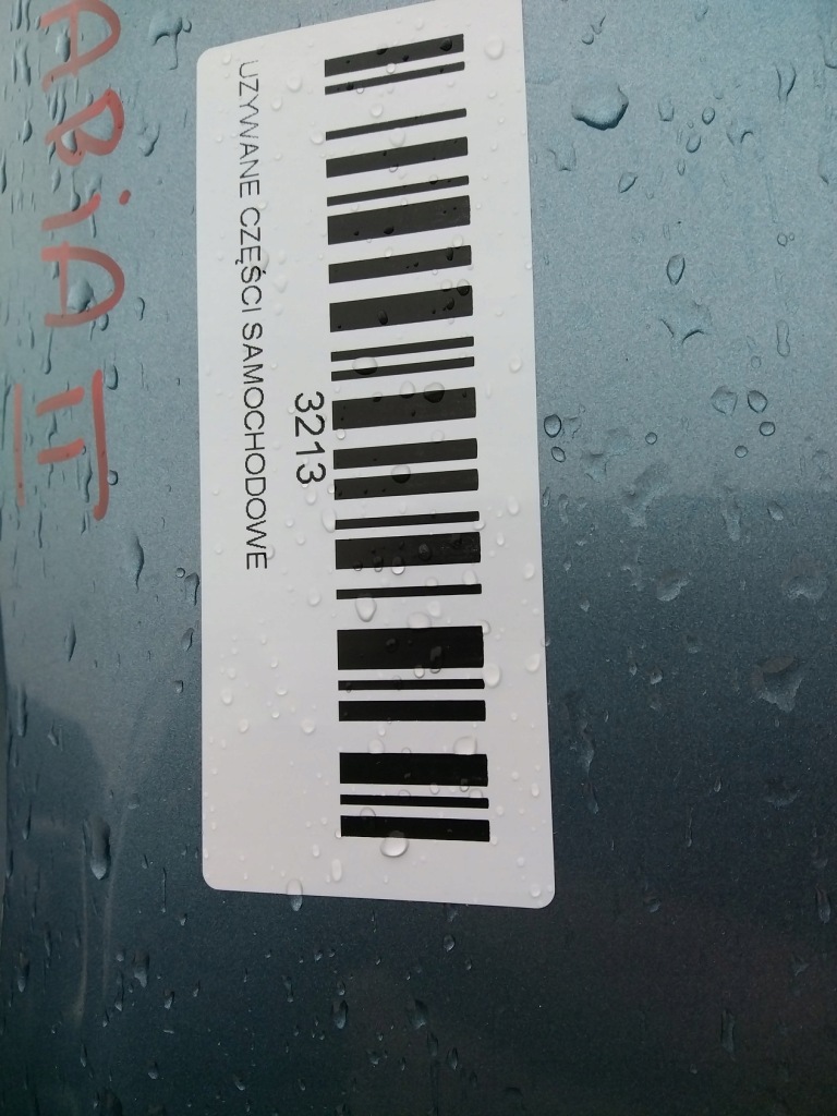 фото №7, Дверь правый задняя skoda fabia ii 06-10r lf5x hb