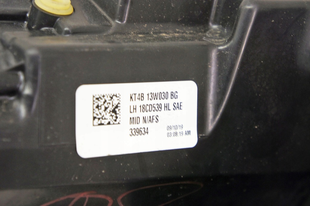 фото №9, Ui032 ford edge mk2 ^ лампа фара лівий перед kt4b-13w030-bg usa