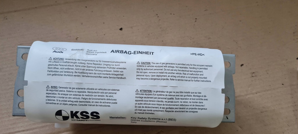 фото №5, A4 b8 lift подушка воздушная подушка безопасности пассажира 8t0880204h a5 8t q5