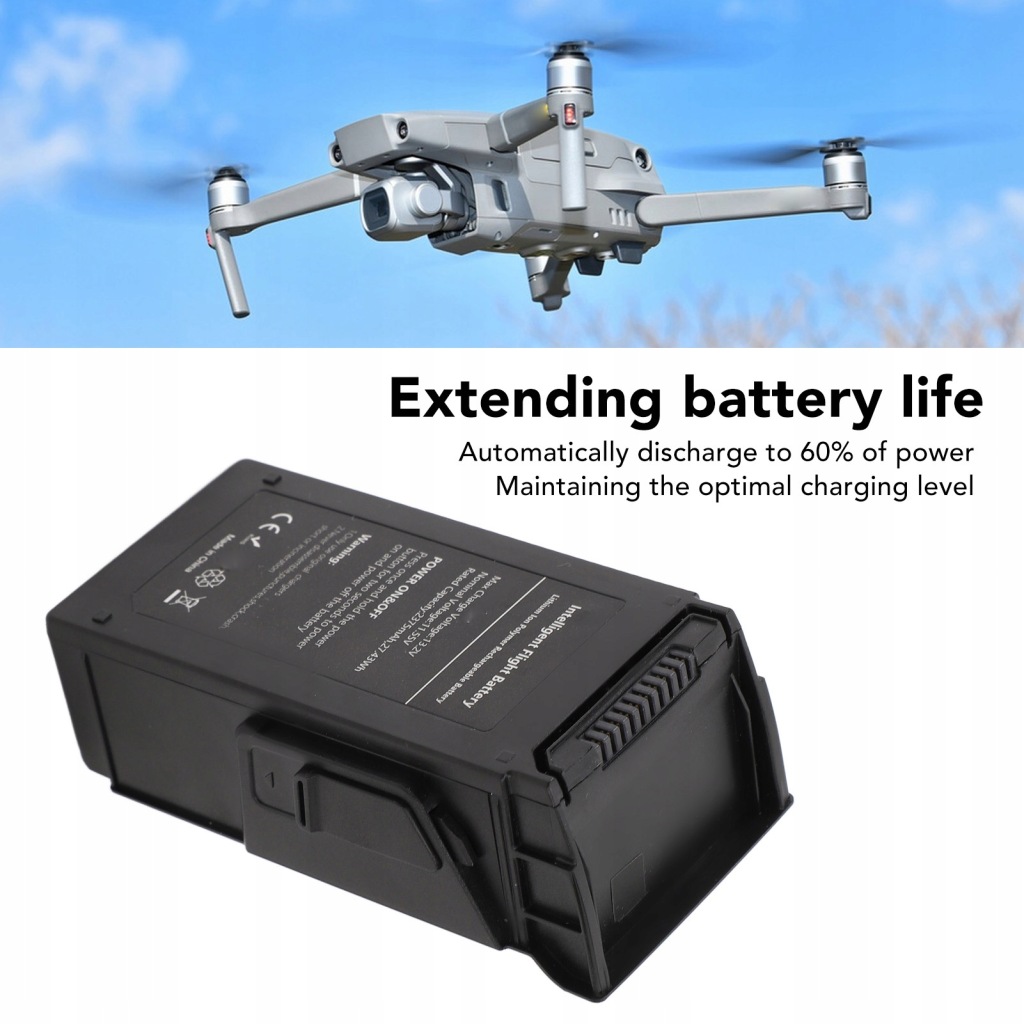 фото №7, Аккумулятор mavic air 1 monitorowanie w czasie rzeczywistym аккумулятор 2375 mah
