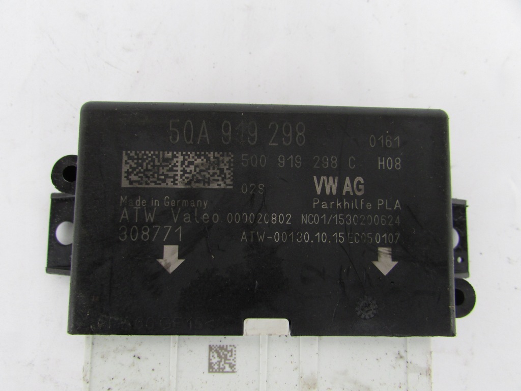 фото №1, Модуль pdc блок управления парковки volkswagen оригинальный номер 5qa919298