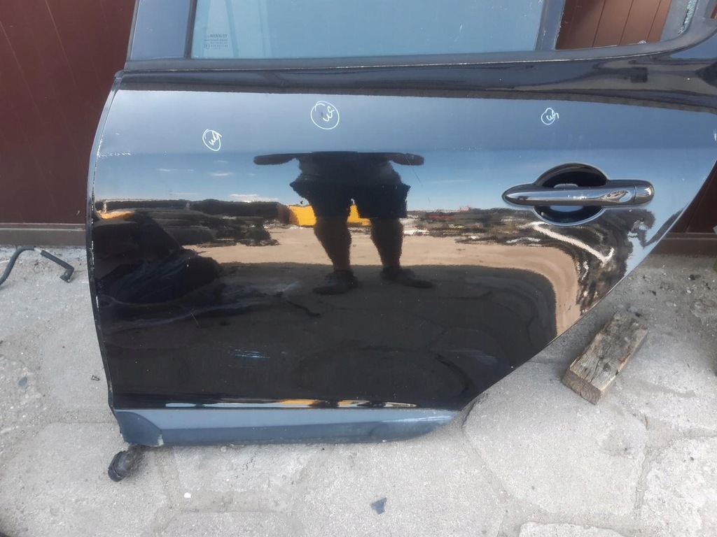 фото №2, Дверь левый задняя renault megane iii hb