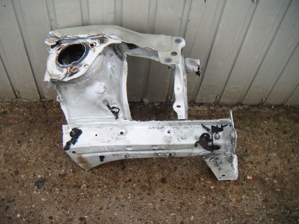 фото №2, Renault clio iii 3 05-09 лонжерон рама подкрылок четверть - левый перед