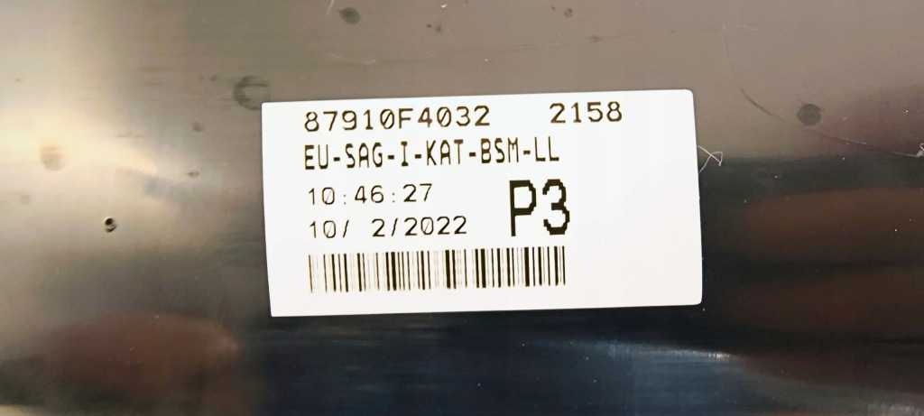 фото №12, Зеркало наружное правое камера 11 pin toyota c-hr 17-