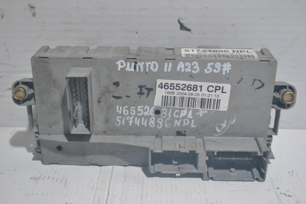 фото №1, Модуль коробка fiat punto ii 51744896 46552681