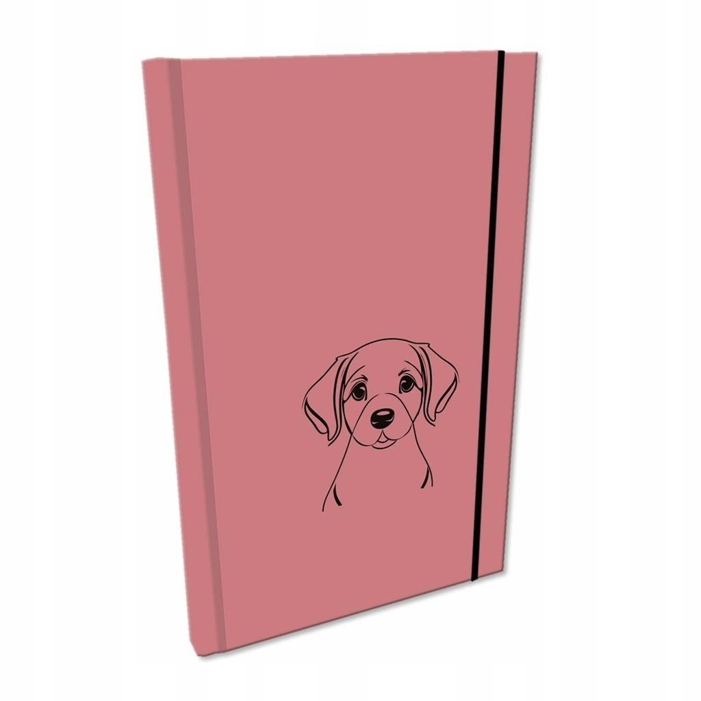 Купити Блокнот a5 soft touch собака