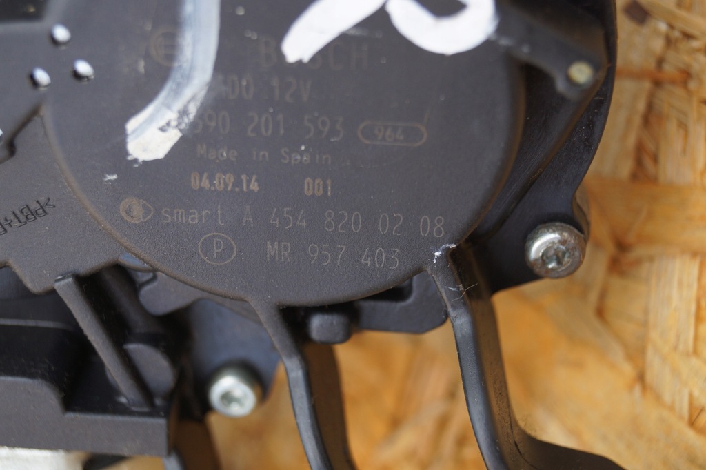 фото №5, Моторчик двірники задня smart forfour