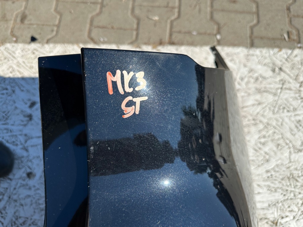 Kuga mk3 st бампер задний  чёрный 4l agate black Недорого