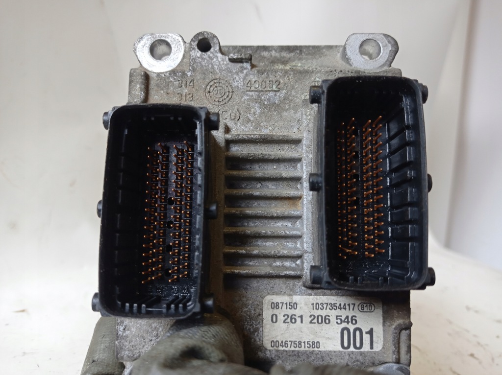 фото №5, Бортовой компьютер fiat punto 1.2 0261206546