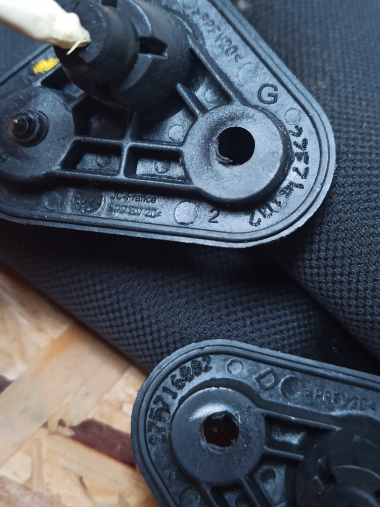 Оббивка стійку  обшивки стелі чорний bmw 3 e92 e93 Оригінал