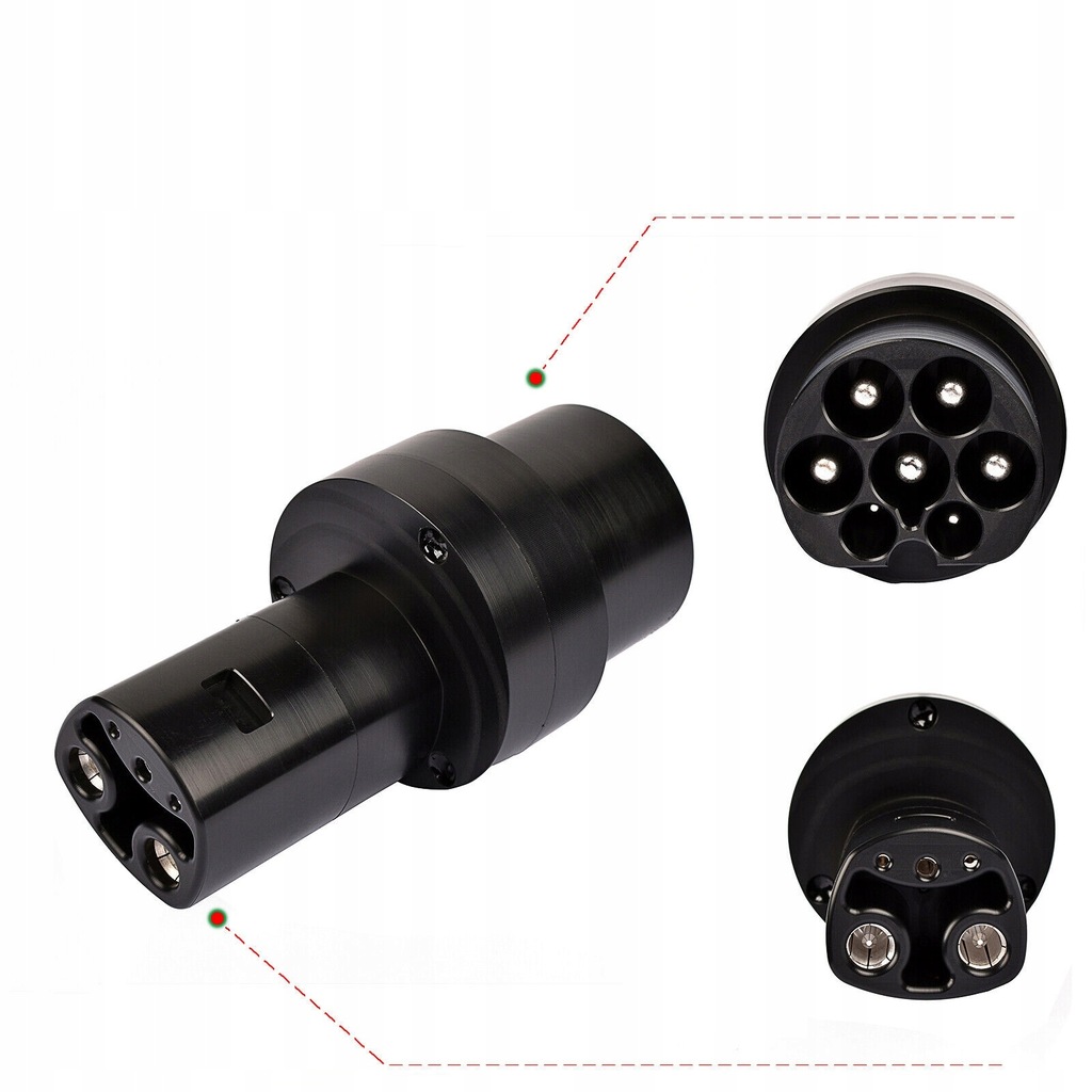 фото №1, Адаптер typ 2 dc tesla штекер