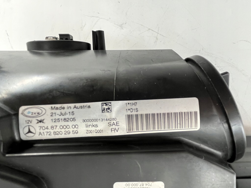 фото №13, Mercedes slk r172 172 ксенон led usa лампа ліва права