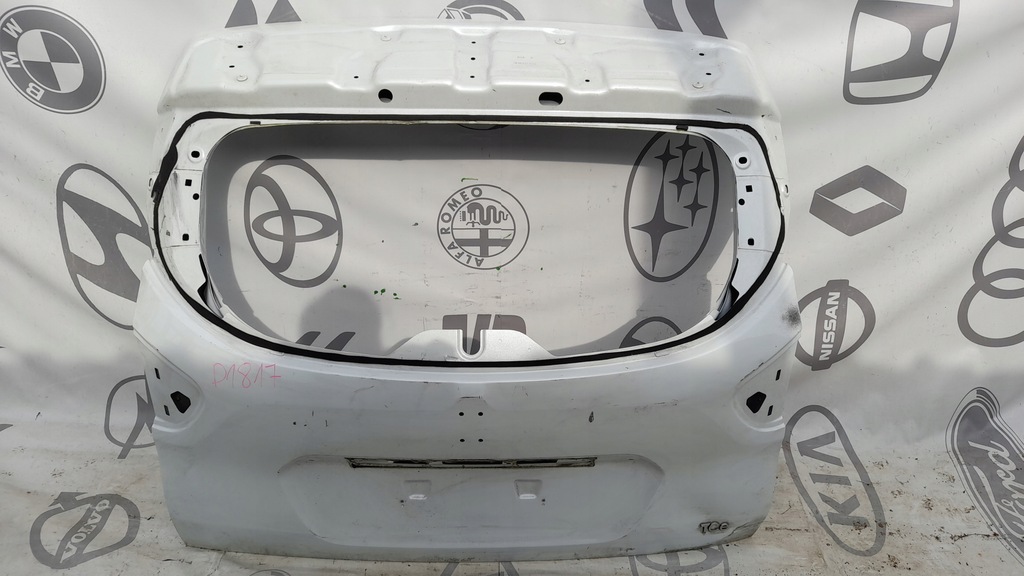 фото №4, Renault captur кришка багажника багажника