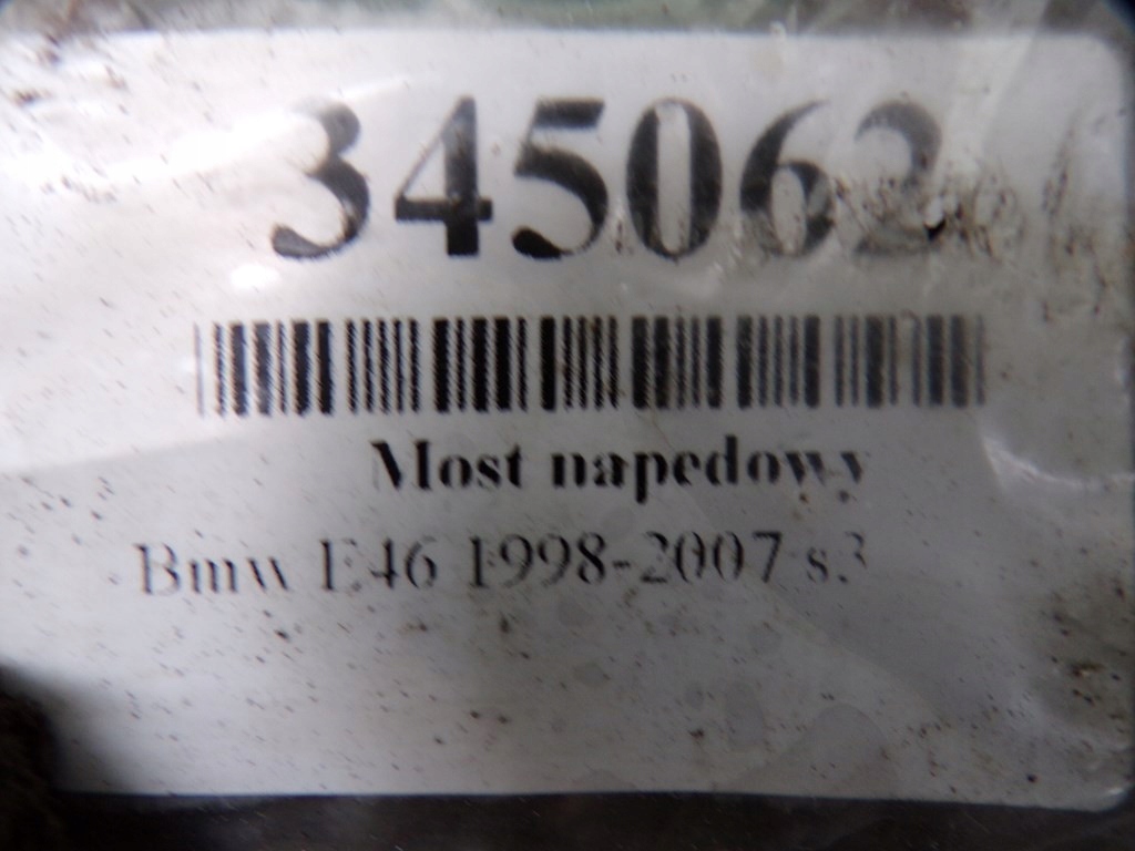 фото №8, Bmw e46 дизель задний мост приводной дифференциал дифференциал 1428123