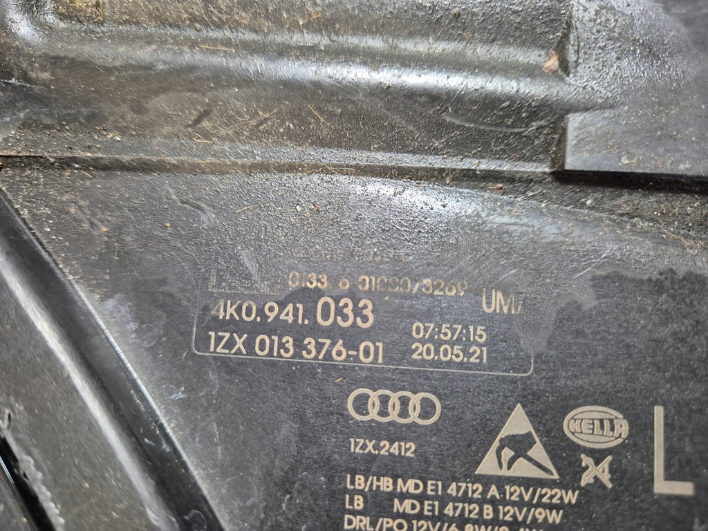 фото №9, Лампа ліва передня led 4k0941033 audi a6 c8 4k0