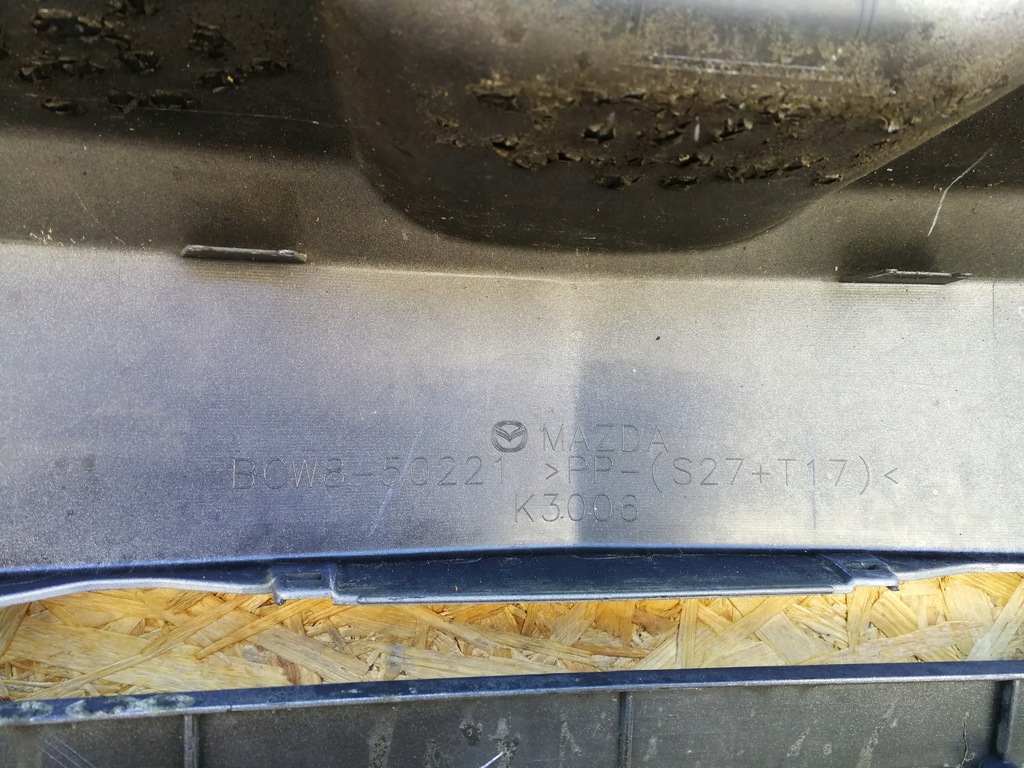 фото №16, Mazda 3 iii bl hb 08- бампер задняя задний bcw8-50221