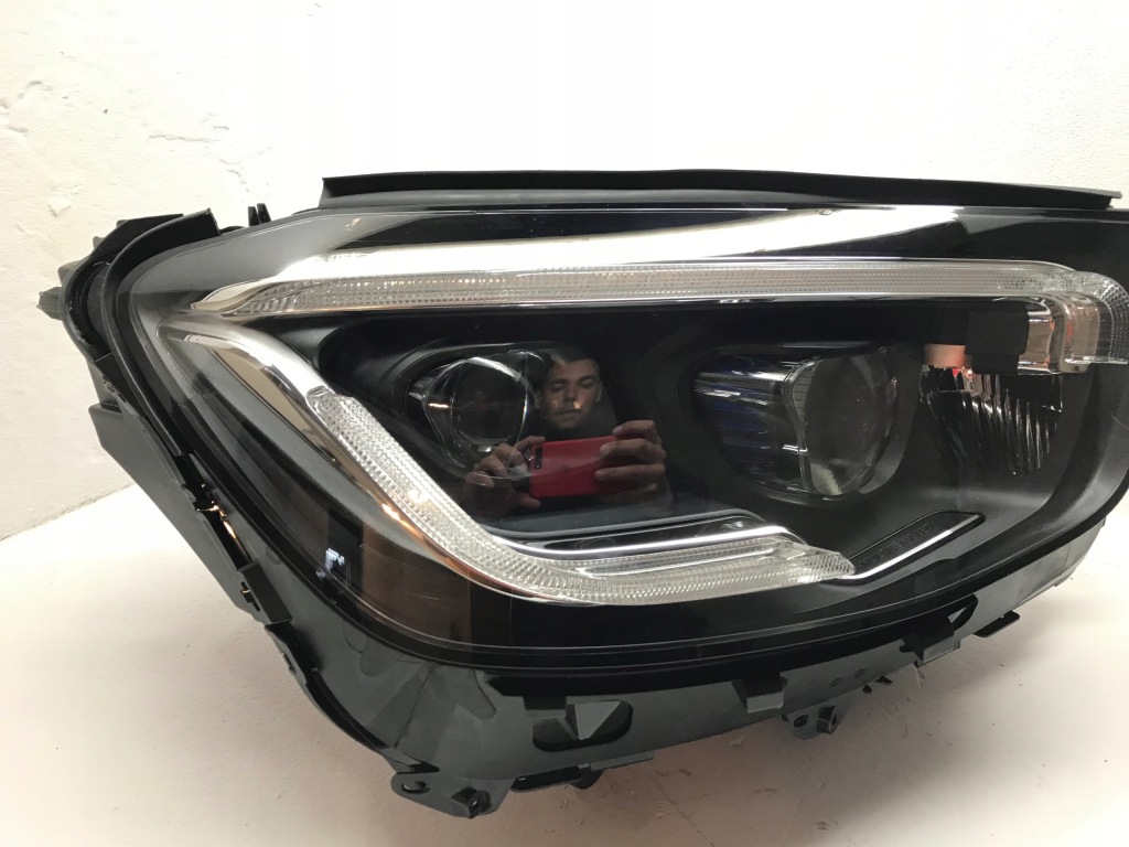 фото №4, Mercedes w253 x253 glc лампа фара правый перед multibeam led europa