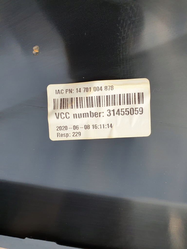 фото №7, Рамка внутренняя защита стекло дверь левый задняя volvo xc40 оригинальный номер